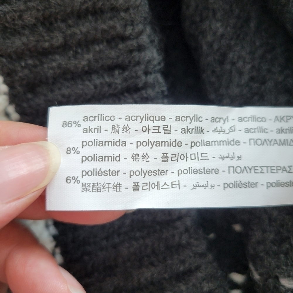 Zara Kids Gray Chunky Knit Sweater - Picture 7 of 8